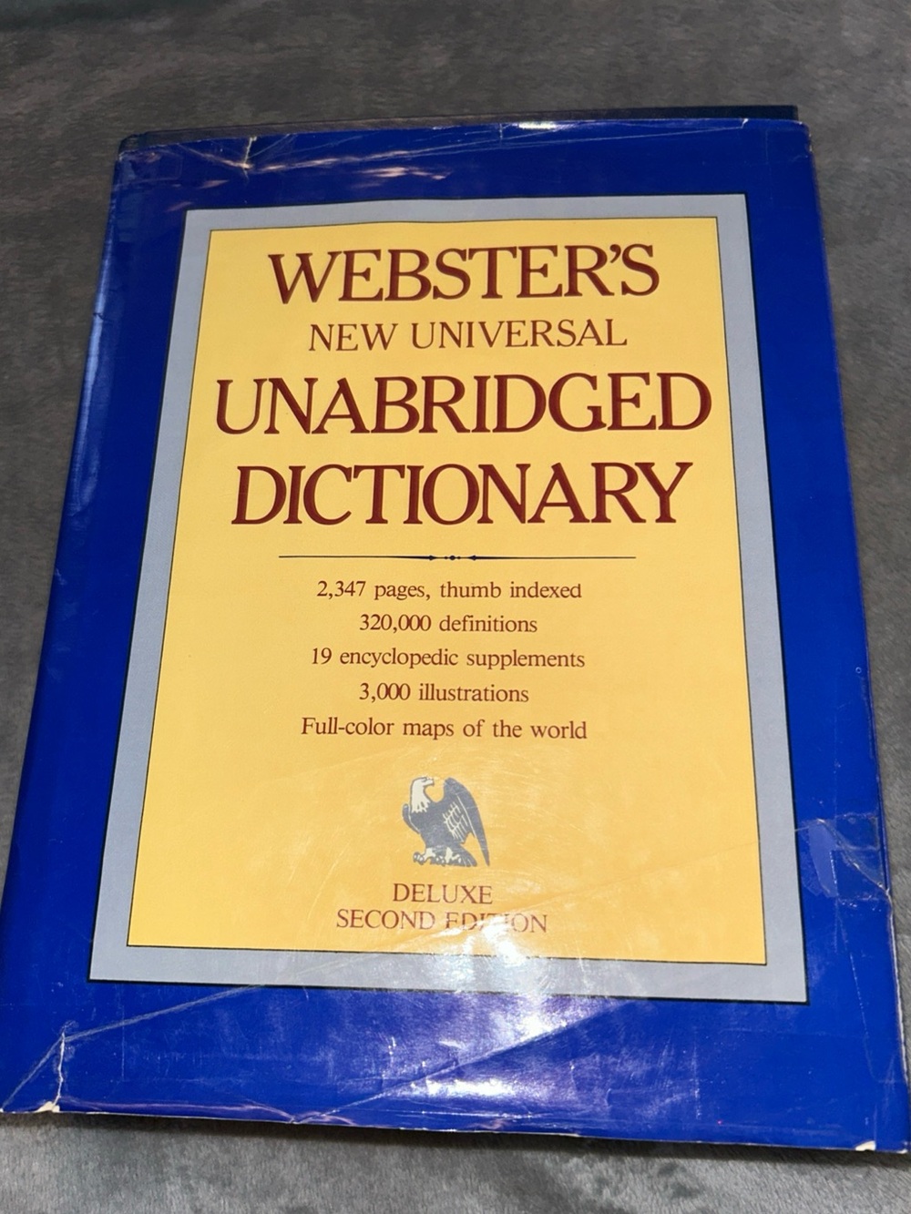 Webster’s New Universal Unabridged Dictionary 1983 Deluxe Second Edition
